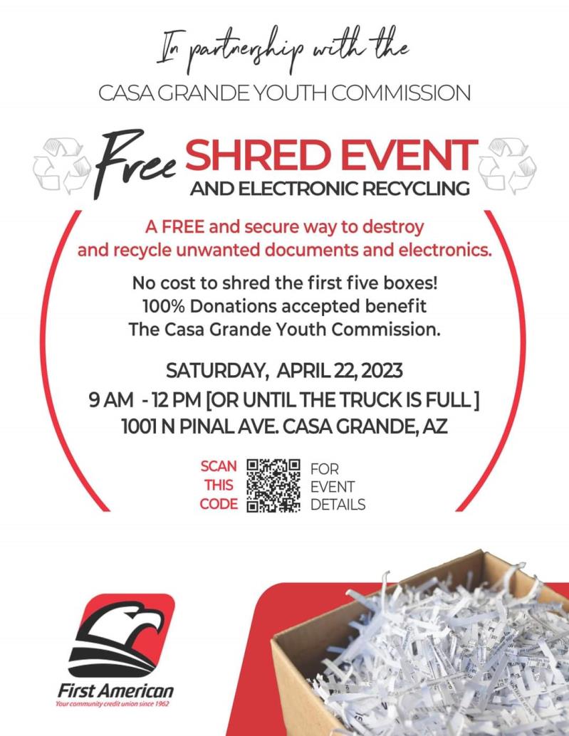 Shred & Electronic Recycling Event